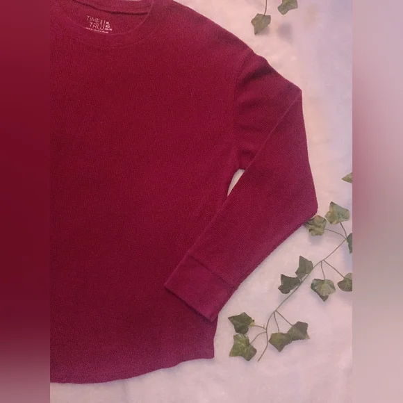 **NWOT** Time And TRU (Thurmal) Long Sleeve Shirt - Picture 3 of 6